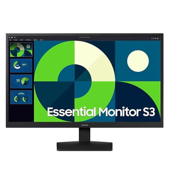 Samsung Monitor 24" Full HD LED Schwarz VGA/HDMI LS24D310EAUXEN PC Windows FHD 5ms