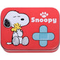 Snoopy Metal Box 24 Adhesive Dressings Sterile Plasters Kids Children