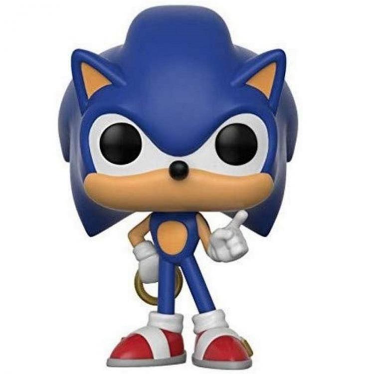 Funko Pop! Games Sonic The Hedgehog - (283) Sonic mit Ring Figur 9cm