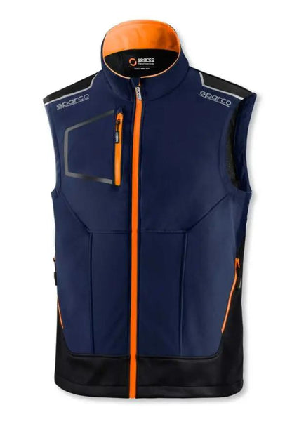 Gilet Tecnico Sparco Illinois con Inserti di Rinforzo