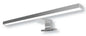 LED mirror spotlight 30 cm IP44 chrome 5w 220-240 50/60hz 4000k