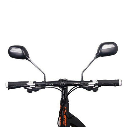 COPPIA 2 SPECCHIETTI RIGIDO BICI RETROVISORE SPECCHIO BICICLETTA DESTRO/SINISTRO
