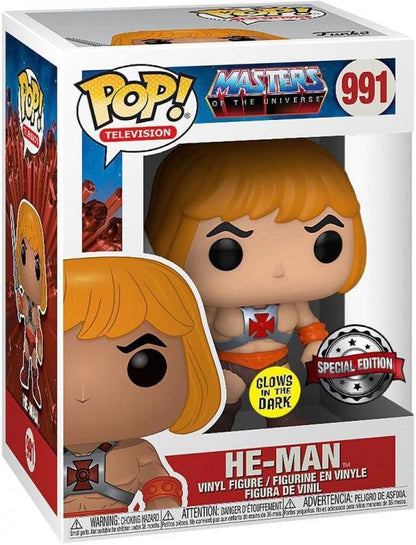 Funko Pop Tees Masters Of The Universe He-Man 991 Special Edition With T-Shirt M