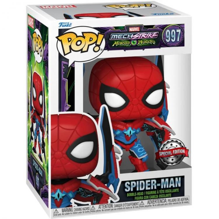 Funko Pop Marvel Mech Strike Monster Hunters - Spider-Man (997) Special Edition