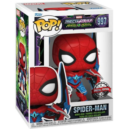 Funko Pop Marvel Mech Strike Monster Hunters - Spider-Man (997) Special Edition