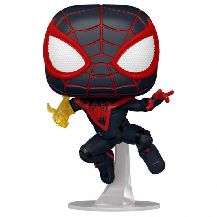 Funko Pop ! Spider-Man Miles Morales - (765) Classic Suit Figur Spiderman 9cm
