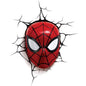 Marvel Spider-Man 3D Deco Light LED Wall Lamp + Sticker