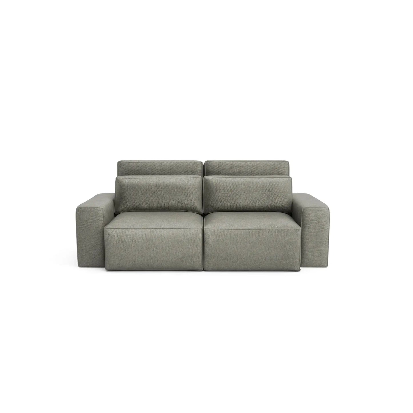 Divano Letto 3 Posti JORDAAN - Grigio Cenere