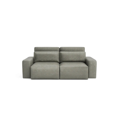 Divano Letto 3 Posti JORDAAN - Grigio Cenere