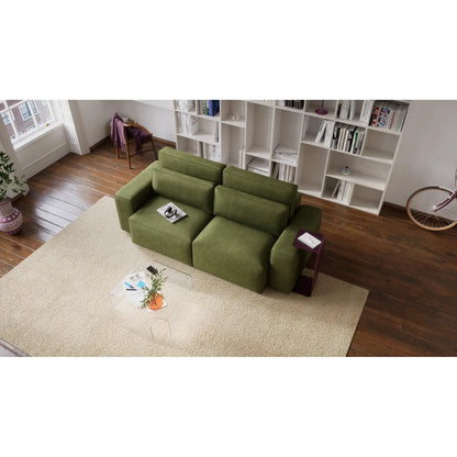 Schlafsofa 3-Sitzer JORDAAN - Khaki