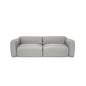 3 Seater Sofa Bed NORREBRO - Silver
