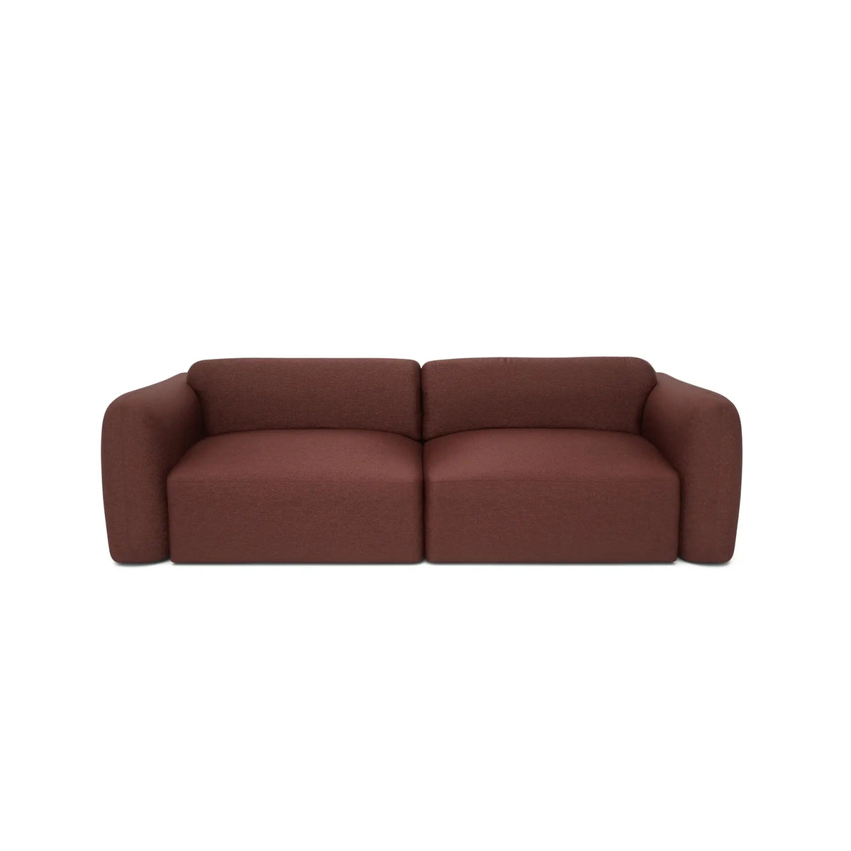 Divano Letto 3 Posti NORREBRO - Bordeaux