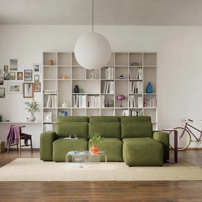 Eckschlafsofa JORDAAN - Khaki