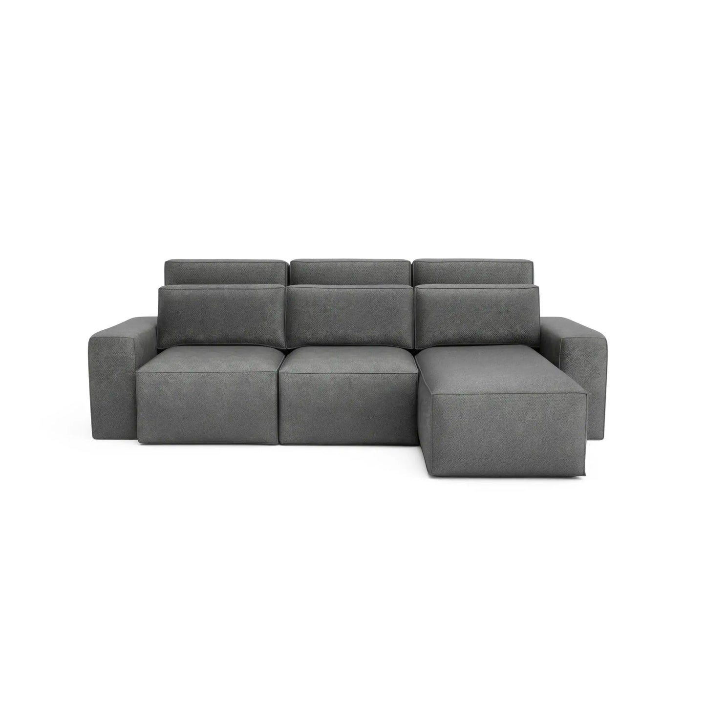 Eckschlafsofa JORDAAN - Grau