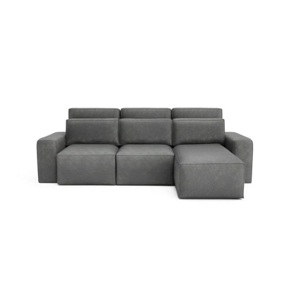 Eckschlafsofa JORDAAN - Grau