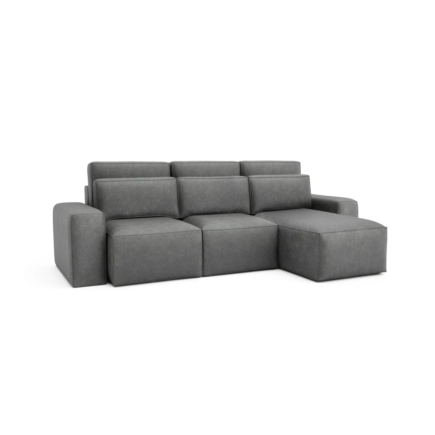 Eckschlafsofa JORDAAN - Grau