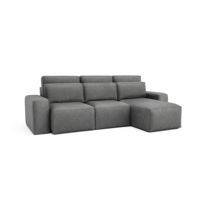 Eckschlafsofa JORDAAN - Grau