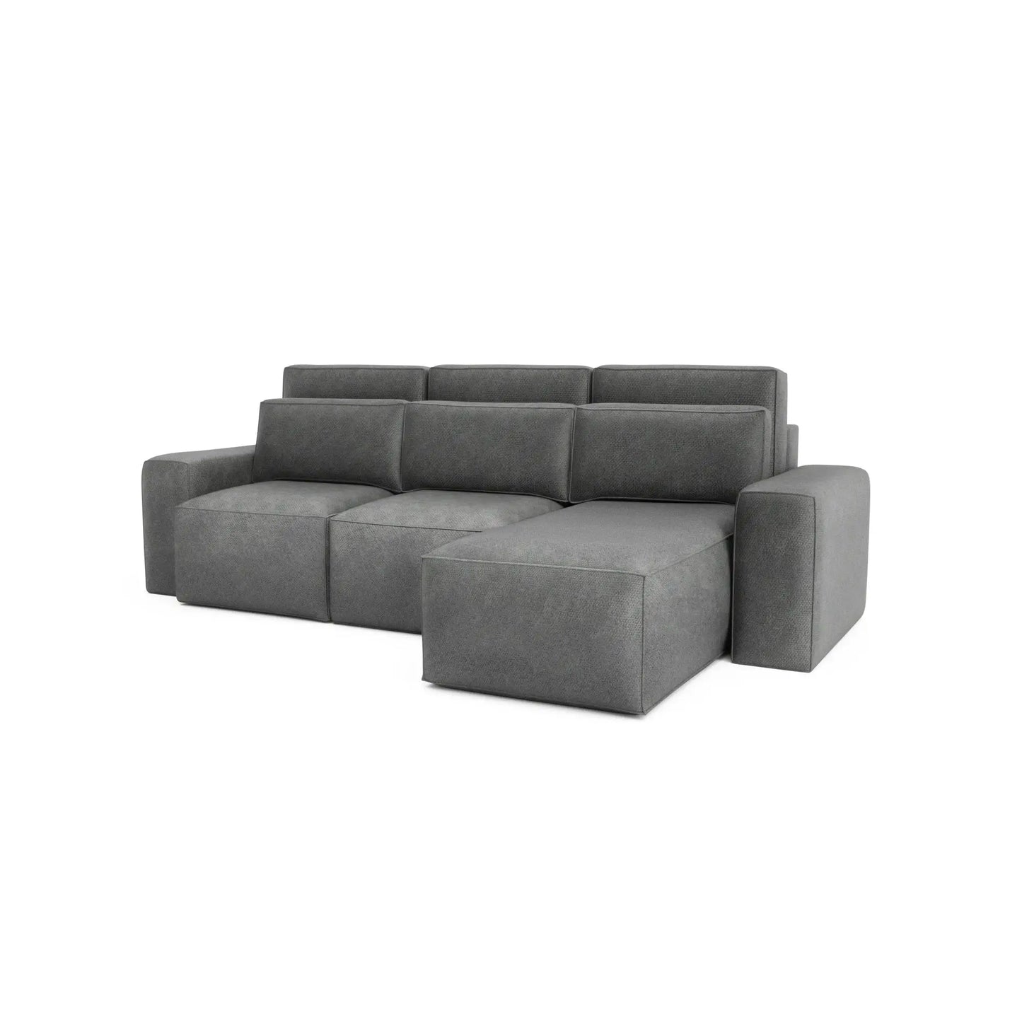 Eckschlafsofa JORDAAN - Grau