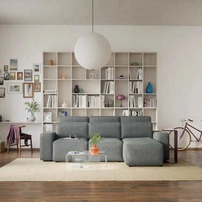 Eckschlafsofa JORDAAN - Grau