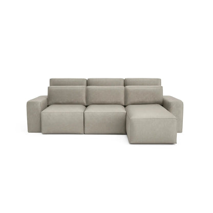 Schlafsofa JORDAAN in Eckausführung – Creme