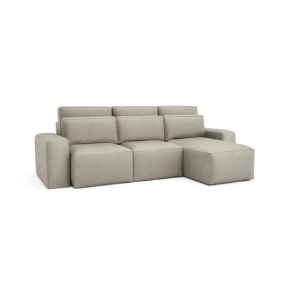 Schlafsofa JORDAAN in Eckausführung – Creme