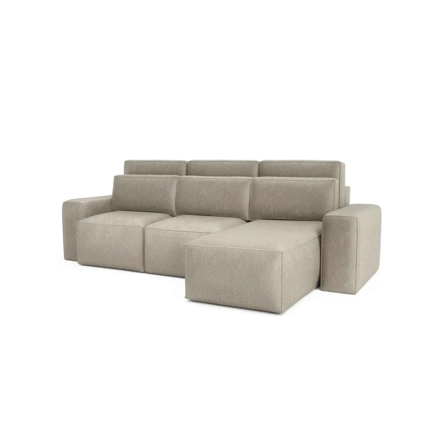 Schlafsofa JORDAAN in Eckausführung – Creme