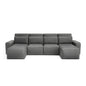 JORDAAN Corner Sofa Bed - U-shaped - Grey
