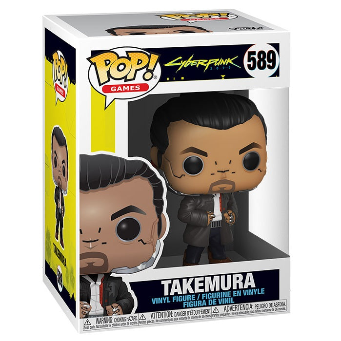 Funko Pop! Games - Cyberpunk 2077 - (589) Tekemura Vinyl Figur 9cm