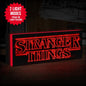 Paladone Offiziell Stranger Things Logo Licht Pulsierend 30Cm Breit LED Lampe