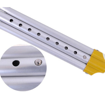 Paar Krücken, verstellbar, Achselstütze, Aluminiumlegierung, Physiotherapie, Beinstütze