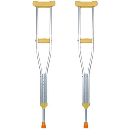 Paar Krücken, verstellbar, Achselstütze, Aluminiumlegierung, Physiotherapie, Beinstütze