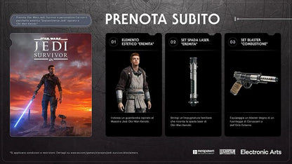 Star Wars Jedi Survivor - Deluxe Edition Ps5 Gioco Playstation 5 Italiano Nuovo