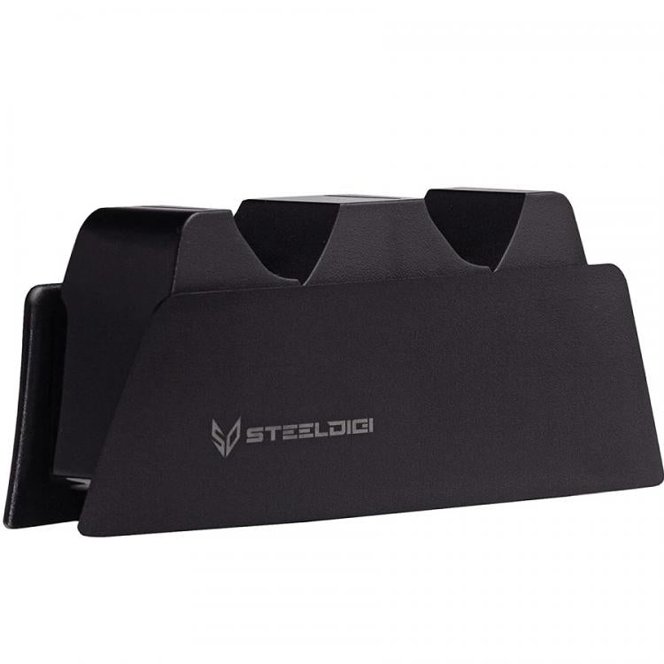 Steeldigi Base Ladestation Dualsense Dual-Stand Charge Schwarz Controller Schwarz PS5