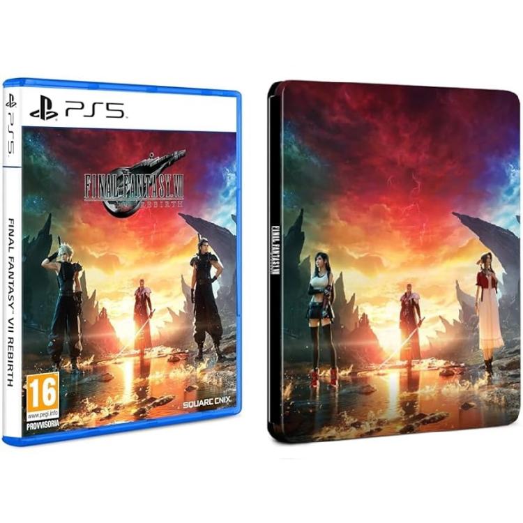 Final Fantasy Vii 7 Rebirth + (Steelbook) Ps5 Gioco Playstation 5 Italiano Eu