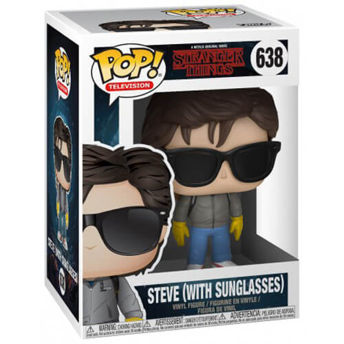 Funko Pop! Television Stranger Things – Steve mit Sonnenbrille (638) Figur 9 cm