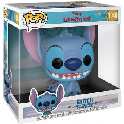 Funko Pop Disney Lilo & Stitch - Stitch (1046) sitzende Vinylfigur Übergröße 25 cm