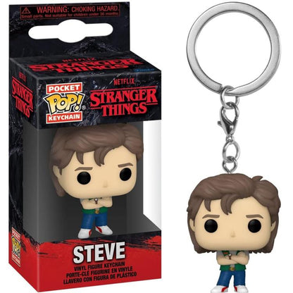 Funko Pop! Pocket Keychain - Netflix: Stranger Things (Steve) Schlüsselanhänger