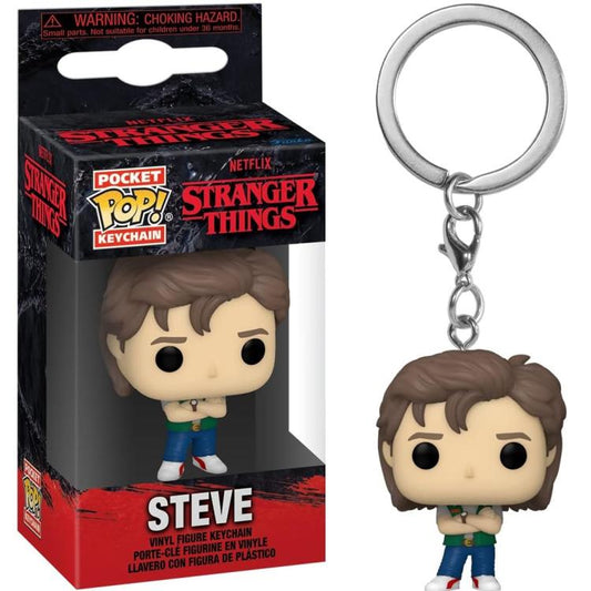 Funko Pop! Pocket Keychain - Netflix: Stranger Things (Steve) Schlüsselanhänger