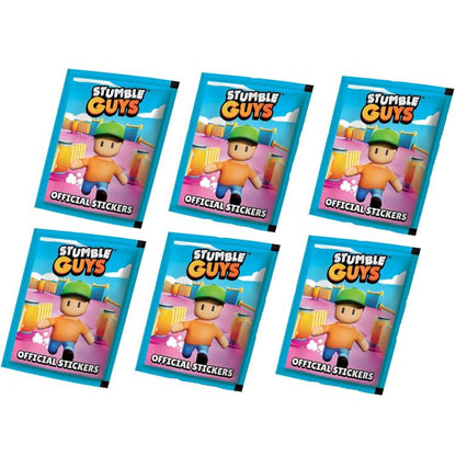 Diramix Stumble Guys 30 Figurine (6 Bustine) Official Stickers Collezione 2024