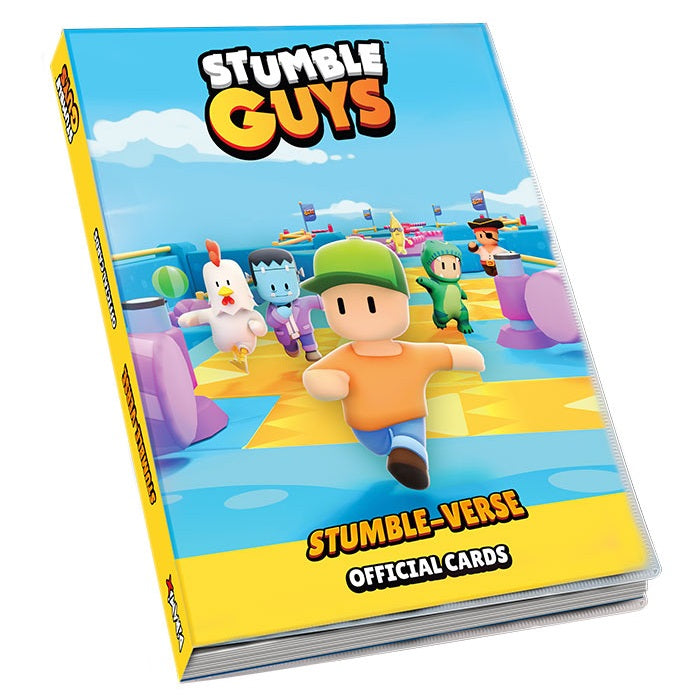 Stumble Guys Album Cards Stumble-Verse Sammelmappe + 1 Booster + Magazin 2024