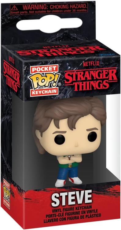 Funko Pop! Pocket Keychain - Netflix: Stranger Things (Steve) Schlüsselanhänger