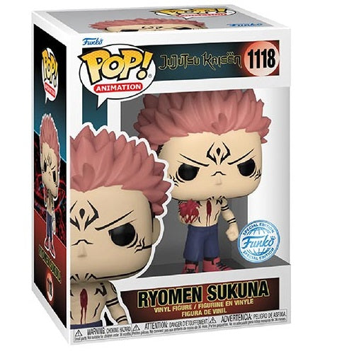 Funko Pop! Animation Jujutsu Kaisen – Ryomen Sukuna (1118) Special Edition Exm