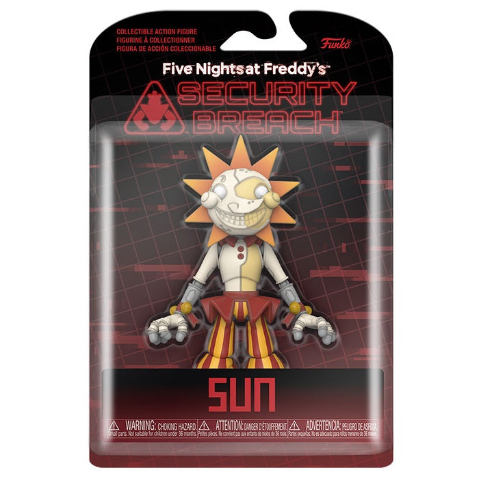 Funko Figur! Fnaf Five Nights Freddy'S Security Breach - Sun 13cm Actionfigur