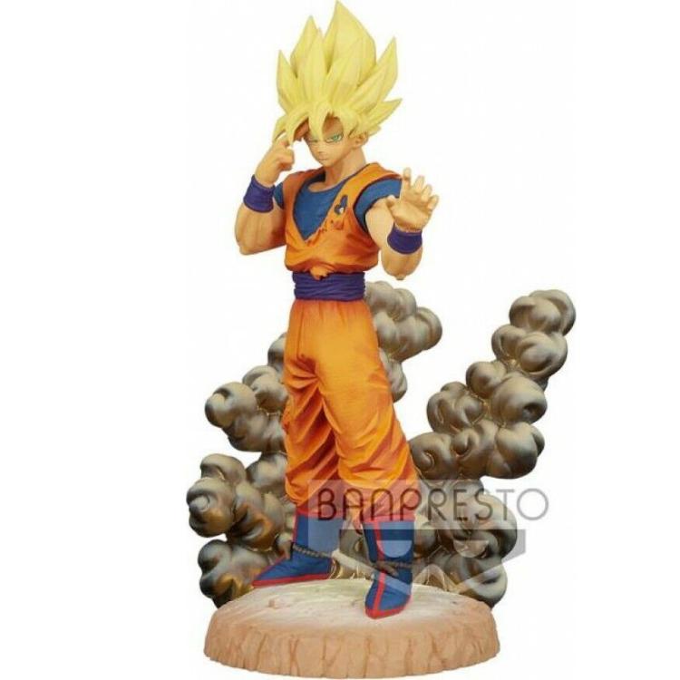 BANPRESTO DRAGON BALL HISTORY BOX VOL.2 (SUPER SAIYAJIN SON GOKU) FIGUR BANDAI