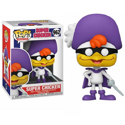 Funko Pop Animation Super Chicken - Super Chicken (962) Vinyl Figur Kollektion