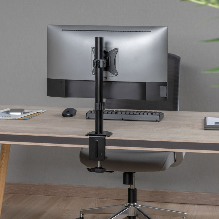 Premium Tischhalterung Monitor Halterung für Einzelmonitor 17" 19" 21" 24" 28" 32"