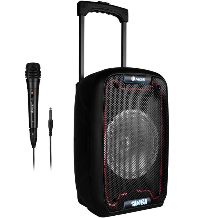 Ngs Speaker Wild Samba Portatile Bt + Mic Wiederaufladbar 30W Bluetooth Lautsprecher
