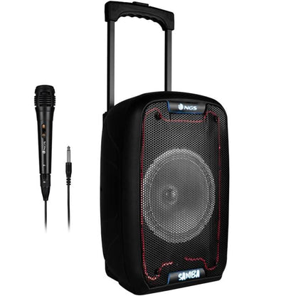 Ngs Speaker Wild Samba Portatile Bt + Mic Wiederaufladbar 30W Bluetooth Lautsprecher