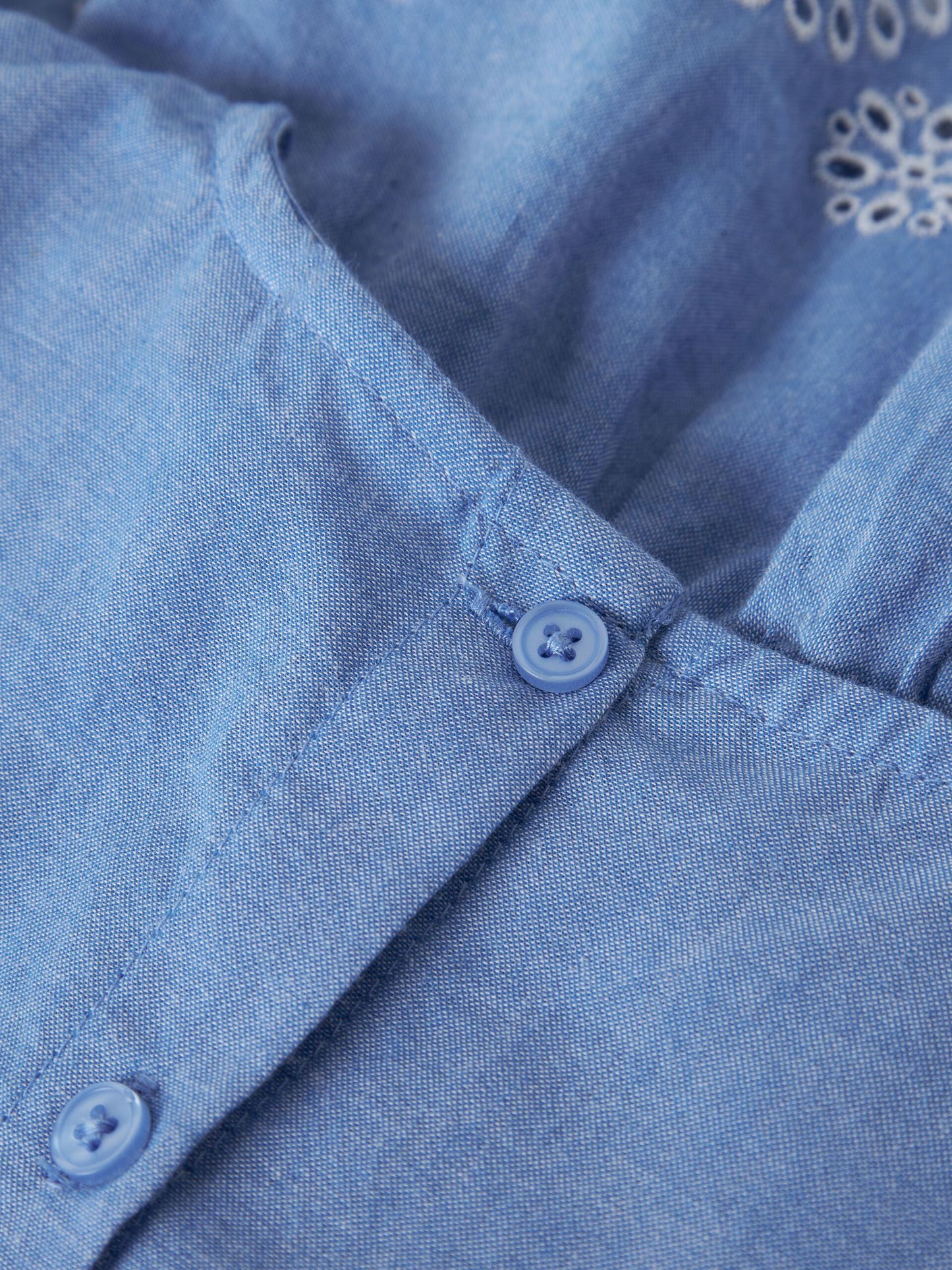 Name It Top Bimba NMFFERMA CAPSL 13254683 Purple Impression | Chambray Broderie