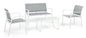 4-Piece Arent Living Room Set with Steel Frame